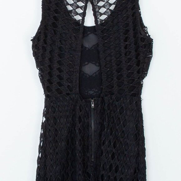 ASTR Crochet Floral Sheath Sleeveless Dress Size XS - Picture 9 of 10